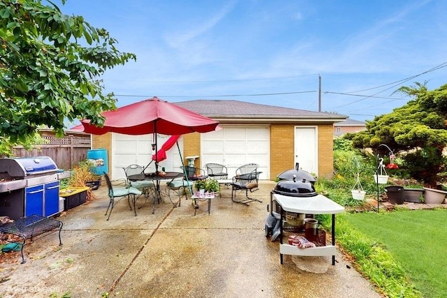9120 26th Pl, Brookfield, IL 60513 - view of patio / terrace featuring outdoor dining space and area for grilling