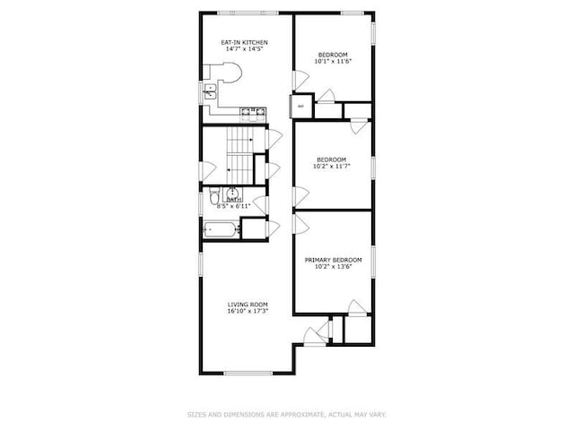 9120 26th Pl, Brookfield, IL 60513 - view of floor plan / room layout