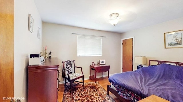 9120 26th Pl, Brookfield, IL 60513 - bedroom featuring wood finished floors and baseboards