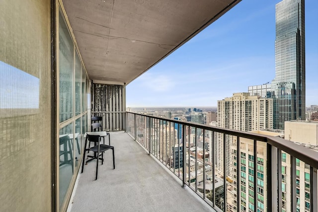 10 E Ontario St Unit 4808, Chicago, IL 60611 - balcony with a city view