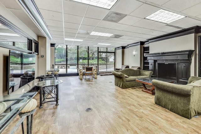 10 E Ontario St Unit 4808, Chicago, IL 60611 - community lobby featuring a wall of windows