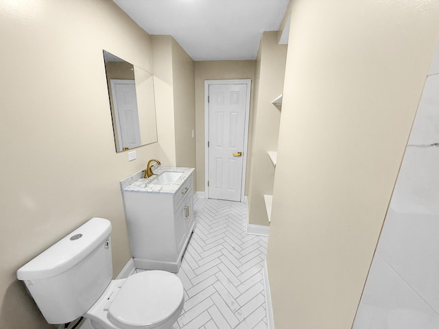 16802 Anthony Ave, Hazel Crest, IL 60429 - bathroom with vanity and toilet