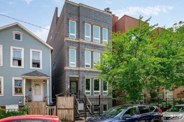 1415 W Walton St Unit 3, Chicago, IL 60642 - view of front of house