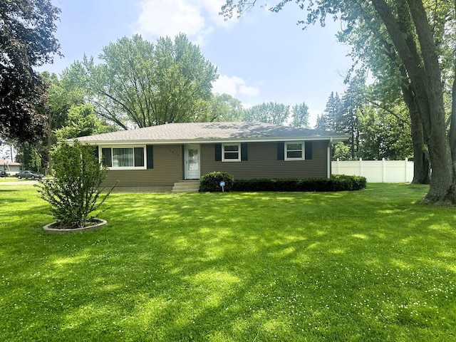 1517 Juniper Ln, Machesney Park, IL 61115 - view of single story home