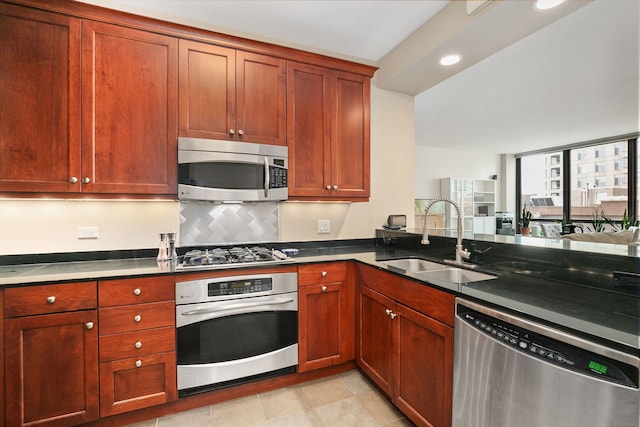 600 N Lake Shore Dr Unit 814, Chicago, IL 60611 - kitchen with appliances with stainless steel finishes, recessed lighting, and backsplash
