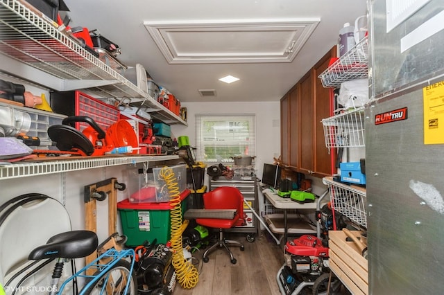 116 S Deerpath Dr, Vernon Hills, IL 60061 - storage featuring attic access