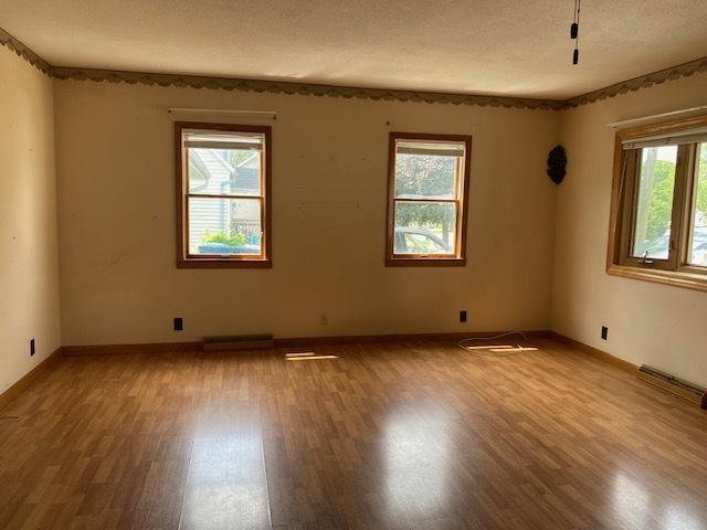 207 N Putnam St, Lostant, IL 61334 - unfurnished room with wood finished floors and baseboards