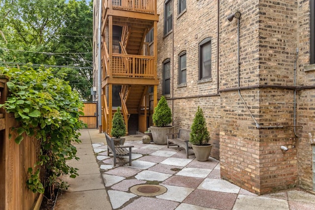 555 Elmwood Ave Unit 1, Evanston, IL 60202 - view of patio