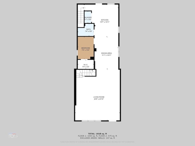 7227 S Paulina St, Chicago, IL 60636 - view of property floor plan