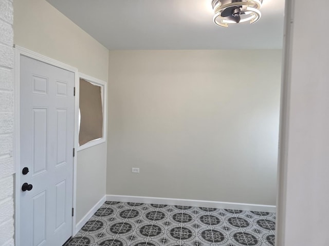 1449 Kristan Ave, North Chicago, IL 60064 - spare room with baseboards