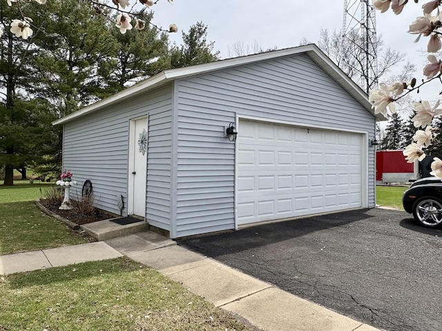 1112 W Wilmington-Peotone Rd, Peotone, IL 60468 - view of detached garage