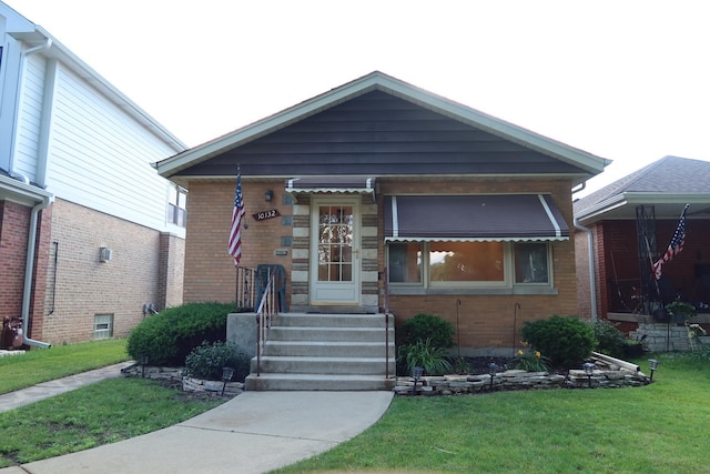 10132 S Fairfield Ave, Chicago, IL 60655 - view of front of property with a front lawn and brick siding