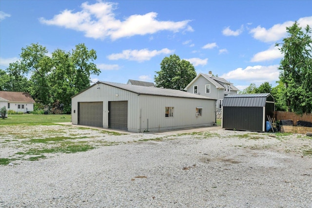 103 S Locust St, Loda, IL 60948 - view of detached garage