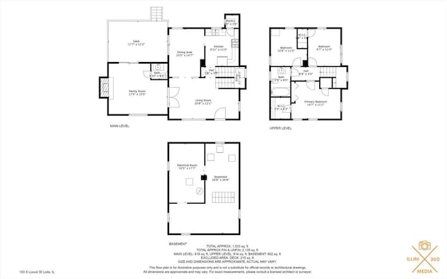 103 S Locust St, Loda, IL 60948 - view of home floor plan