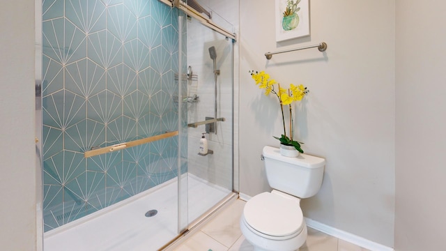 1005 N Dovington Dr, Hoffman Estates, IL 60169 - full bath with toilet and a shower stall