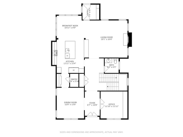 606 S Washington St, Hinsdale, IL 60521 - view of property floor plan
