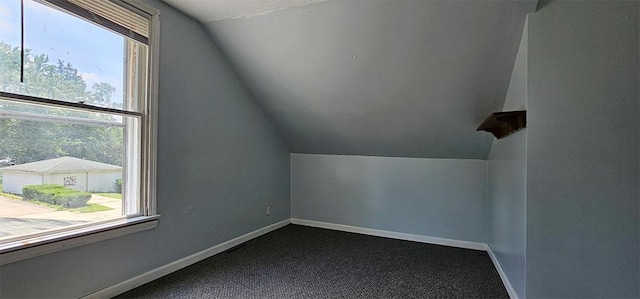 909 W 6th St, Dixon, IL 61021 - bonus room with vaulted ceiling and dark carpet