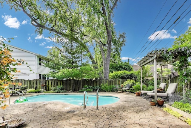 1311 E Woodford Pl, Arlington Heights, IL 60004 - view of swimming pool with a fenced backyard and a patio