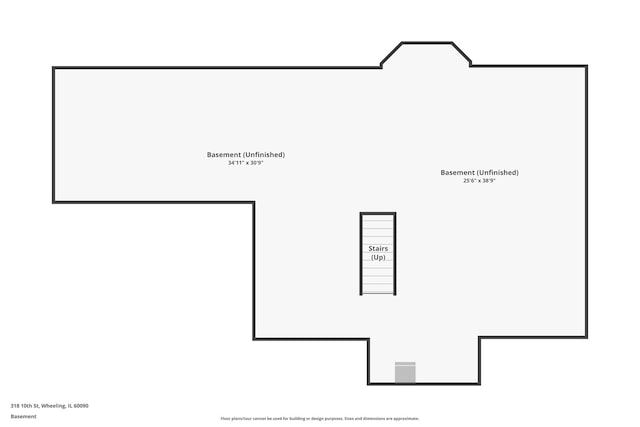 318 10th St, Wheeling, IL 60090 - view of home floor plan
