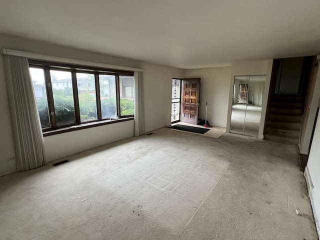1116 Amherst Ln, University Park, IL 60484 - unfurnished living room featuring carpet