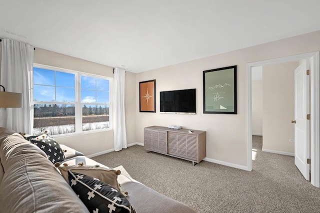 311 Snowdrop Ln, Elgin, IL 60124 - living area featuring carpet floors and baseboards