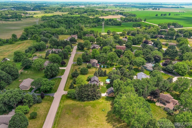 4S064 Hazelcrest Dr, Sugar Grove, IL 60554 - overview of rural landscape featuring a tree filled landscape