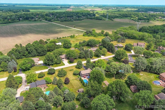 4S064 Hazelcrest Dr, Sugar Grove, IL 60554 - overview of rural landscape