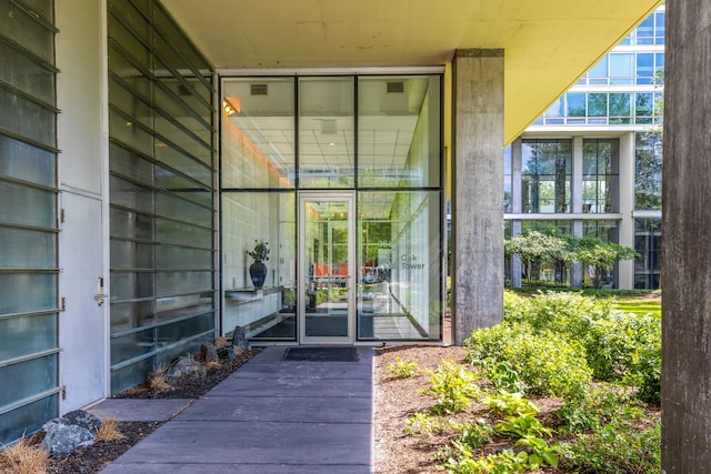 9655 Woods Dr Unit 1009, Skokie, IL 60077 - property entrance