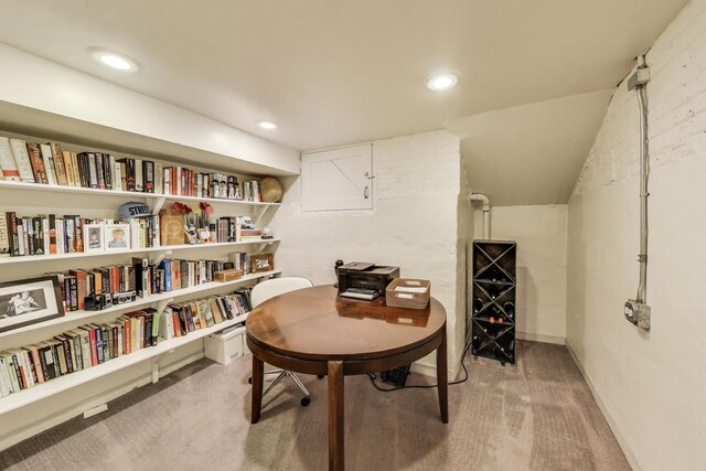 934 Jackson Ave, River Forest, IL 60305 - living area with carpet flooring and recessed lighting