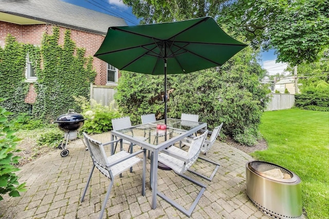 934 Jackson Ave, River Forest, IL 60305 - view of patio / terrace with a grill and outdoor dining area
