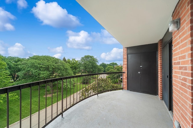 1605 E Central Rd Unit 411B, Arlington Heights, IL 60005 - view of balcony
