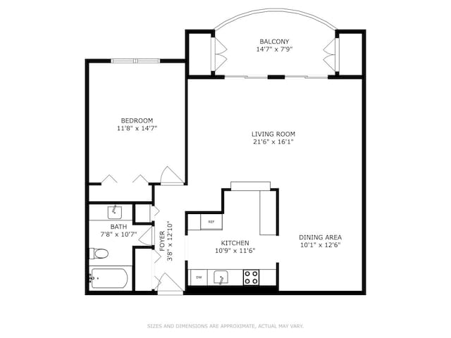 1605 E Central Rd Unit 411B, Arlington Heights, IL 60005 - view of property floor plan