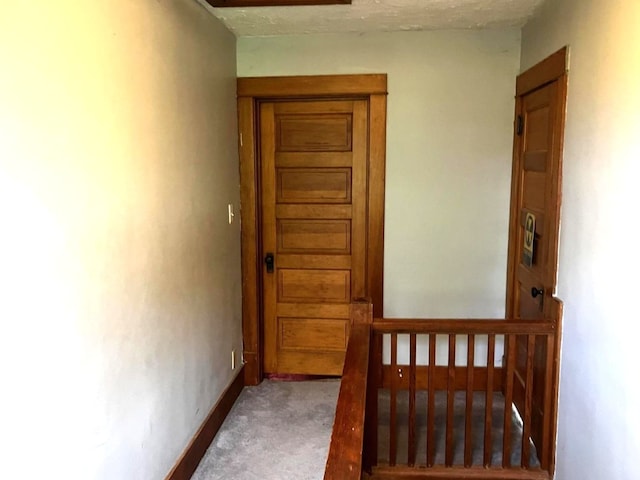 17218 Lincoln Rd, Morrison, IL 61270 - corridor with carpet flooring and baseboards