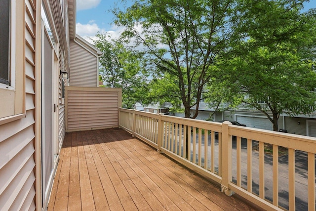 5608 Cambridge Way, Hanover Park, IL 60133 - view of wooden deck