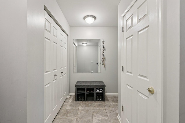 5608 Cambridge Way, Hanover Park, IL 60133 - mudroom with baseboards and light tile patterned floors