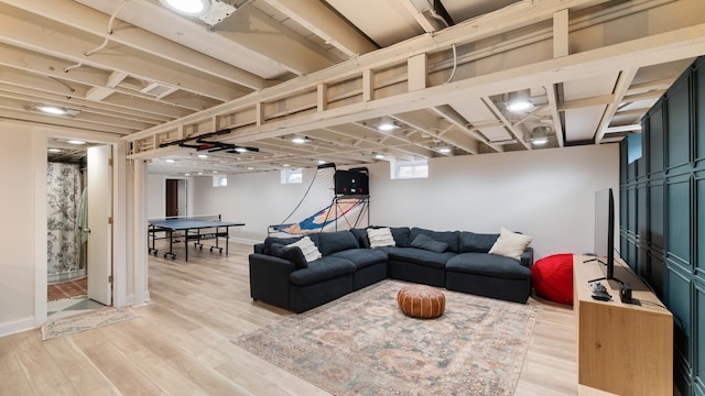 5660 N Rogers Ave, Chicago, IL 60646 - living area with light wood-style flooring