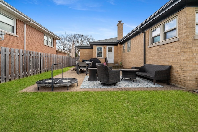 5660 N Rogers Ave, Chicago, IL 60646 - view of patio featuring outdoor lounge area