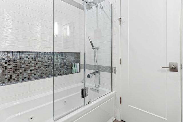 1420 W Fulton St, Chicago, IL 60607 - bathroom featuring a combined bath / shower with jetted tub