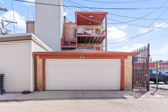 1420 W Fulton St, Chicago, IL 60607 - view of garage