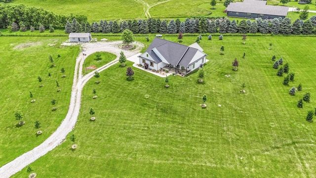 619 County Road 2550 N, Dewey, IL 61840 - aerial view of sparsely populated area