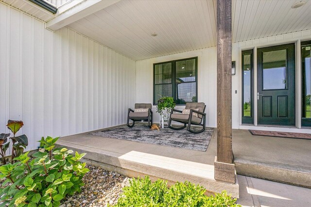619 County Road 2550 N, Dewey, IL 61840 - entrance to property with covered porch
