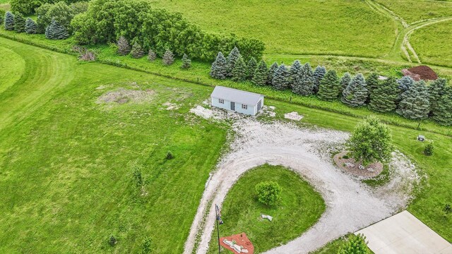 619 County Road 2550 N, Dewey, IL 61840 - aerial view of sparsely populated area