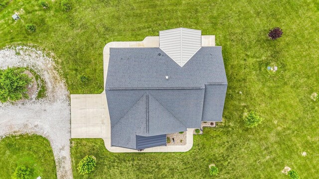 619 County Road 2550 N, Dewey, IL 61840 - view from above of property