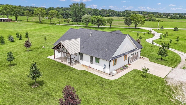 619 County Road 2550 N, Dewey, IL 61840 - view of subject property featuring a tree filled landscape