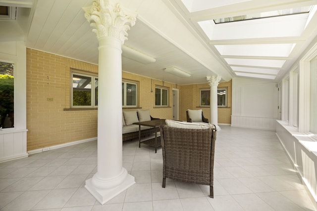 W3318 Lake Forest Ln, Lake Geneva, WI 53147 - view of patio featuring an outdoor hangout area