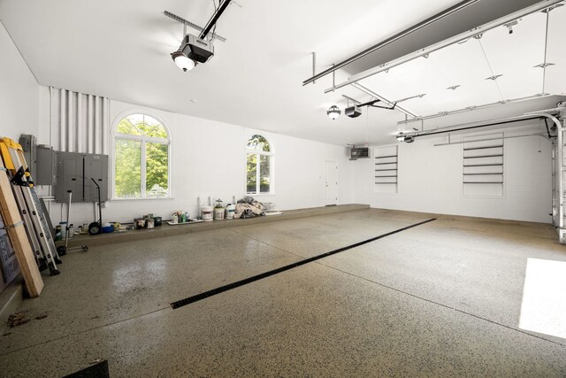 W3318 Lake Forest Ln, Lake Geneva, WI 53147 - garage with a garage door opener