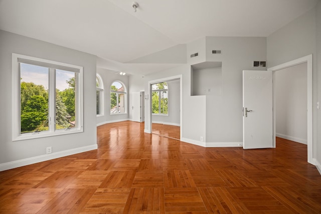W3318 Lake Forest Ln, Lake Geneva, WI 53147 - unfurnished living room featuring baseboards