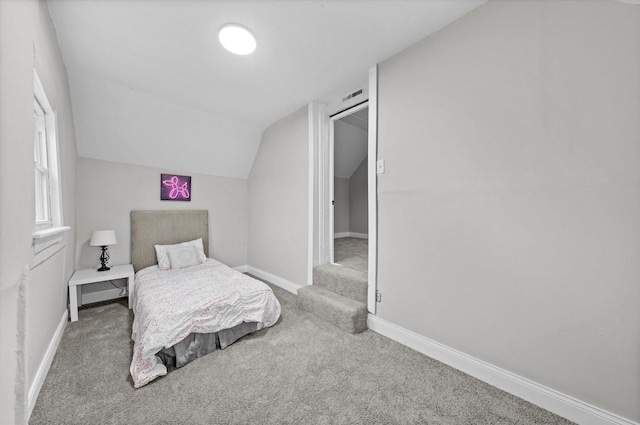 5241 W Adams St, Chicago, IL 60644 - bedroom with carpet and vaulted ceiling