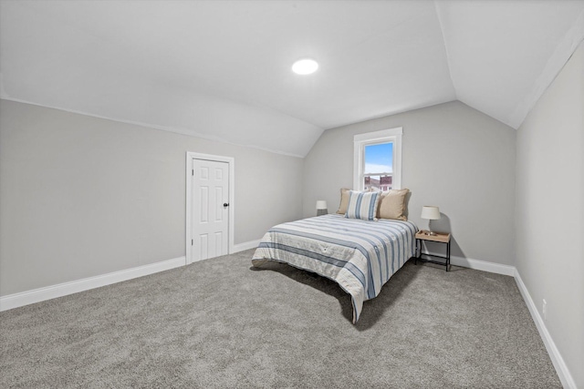 5241 W Adams St, Chicago, IL 60644 - bedroom featuring vaulted ceiling and carpet flooring