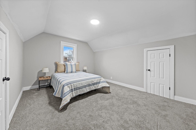 5241 W Adams St, Chicago, IL 60644 - carpeted bedroom featuring vaulted ceiling